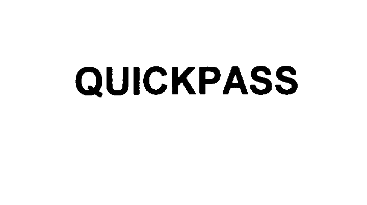  QUICKPASS