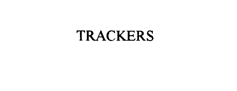 Trademark Logo TRACKERS