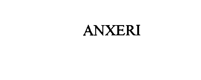 Trademark Logo ANXERI