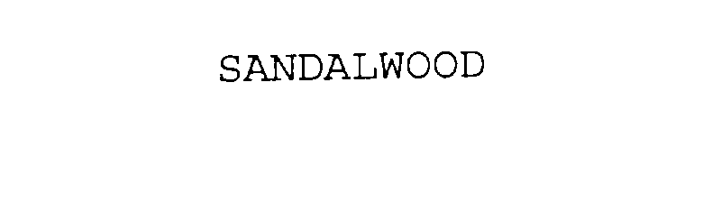 SANDALWOOD