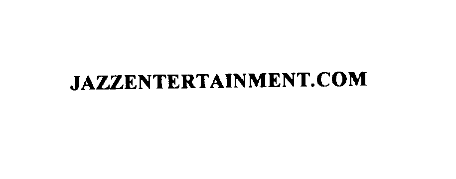 Trademark Logo JAZZENTERTAINMENT.COM