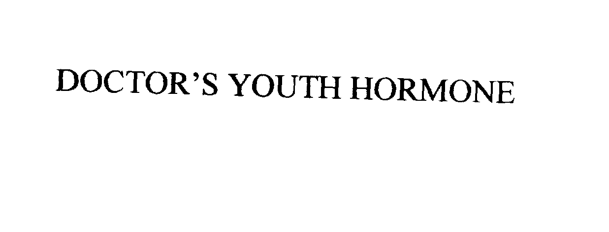  DOCTOR'S YOUTH HORMONE