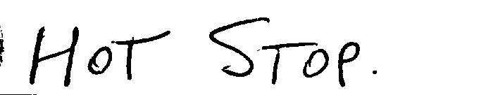 Trademark Logo HOT STOP