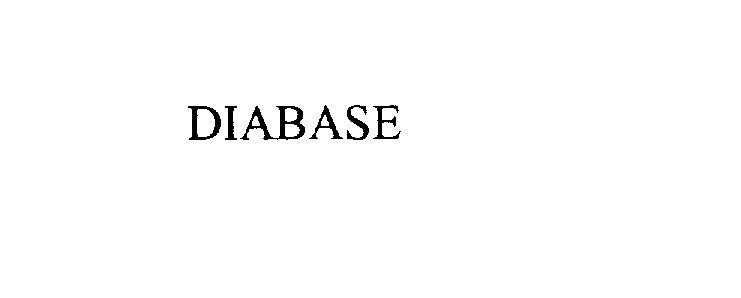 Trademark Logo DIABASE