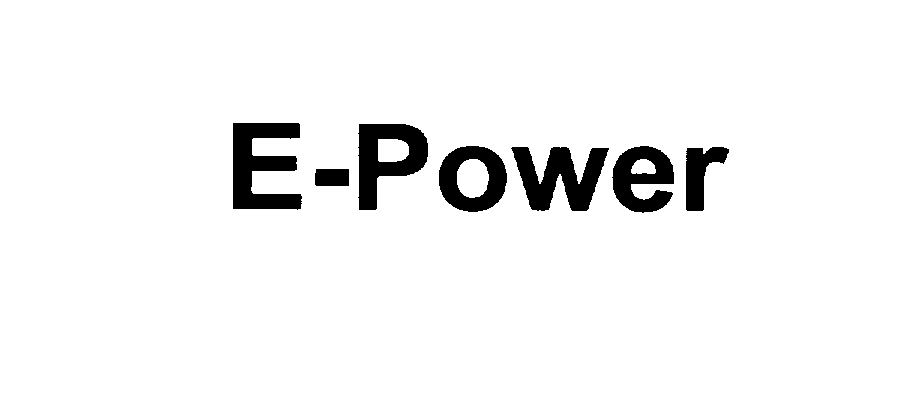 Trademark Logo E-POWER