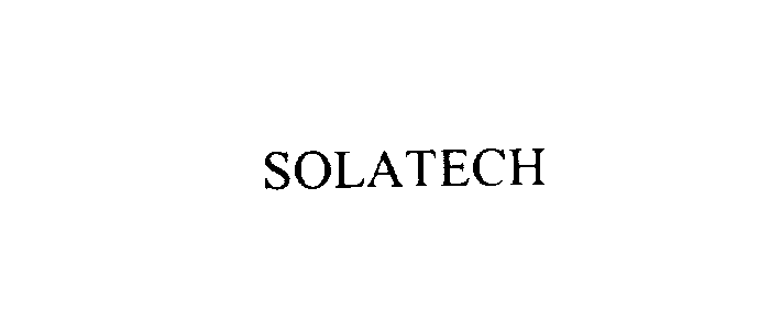 Trademark Logo SOLATECH