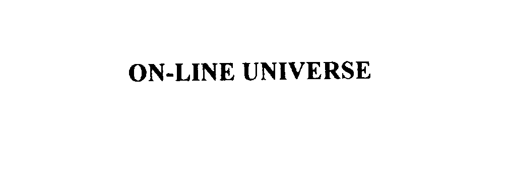  ON-LINE UNIVERSE