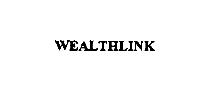 Trademark Logo WEALTHLINK