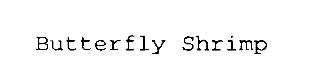 Trademark Logo BUTTERFLY SHRIMP