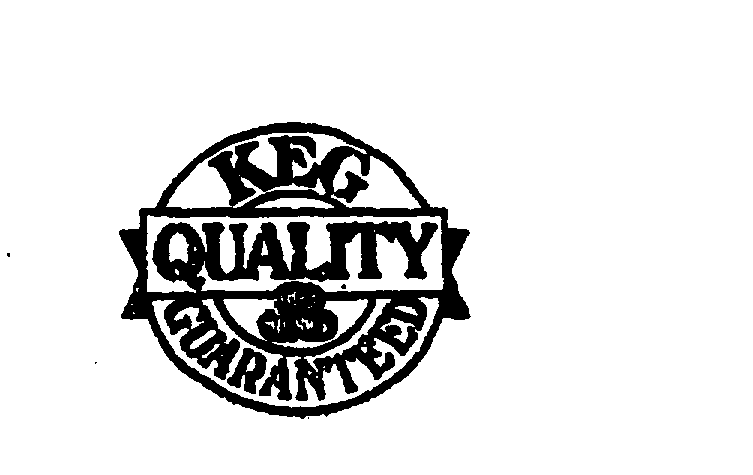 Trademark Logo KEG QUALITY GUARANTEED