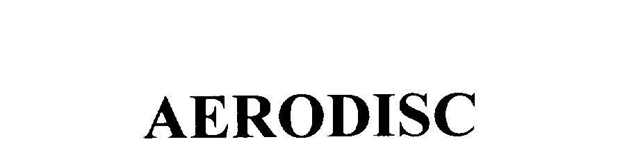 Trademark Logo AERODISC