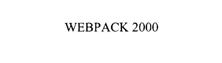  WEBPACK 2000