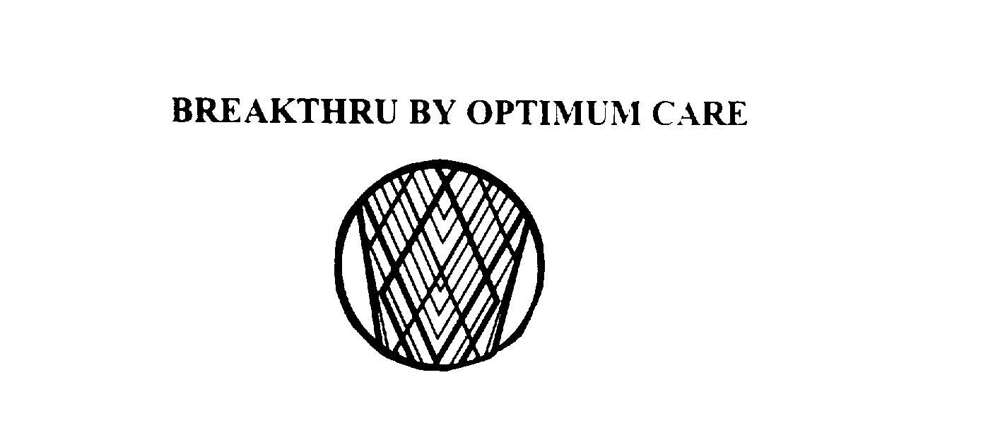 Trademark Logo BREAKTHRU BY OPTIMUM CARE