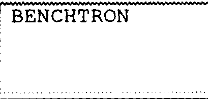 Trademark Logo BENCHTRON