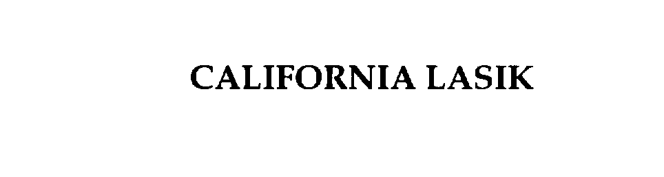  CALIFORNIA LASIK