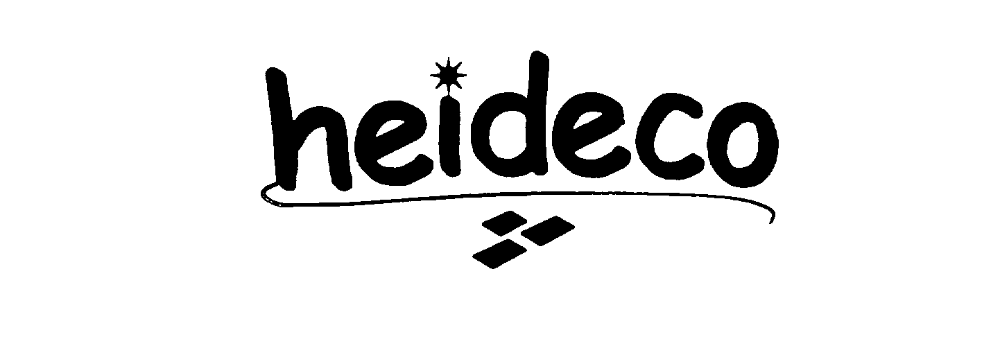 Trademark Logo HEIDECO