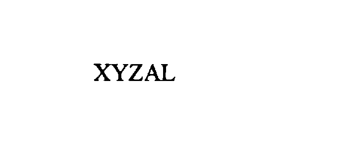 Trademark Logo XYZAL