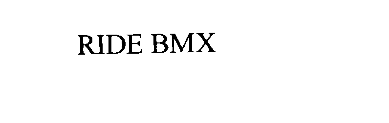 RIDE BMX