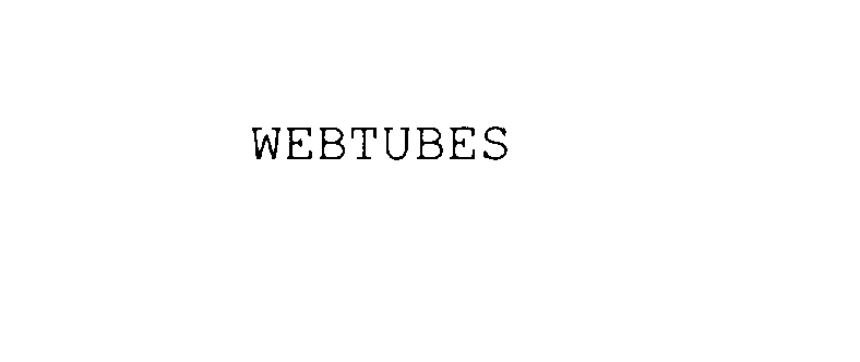 Trademark Logo WEBTUBES