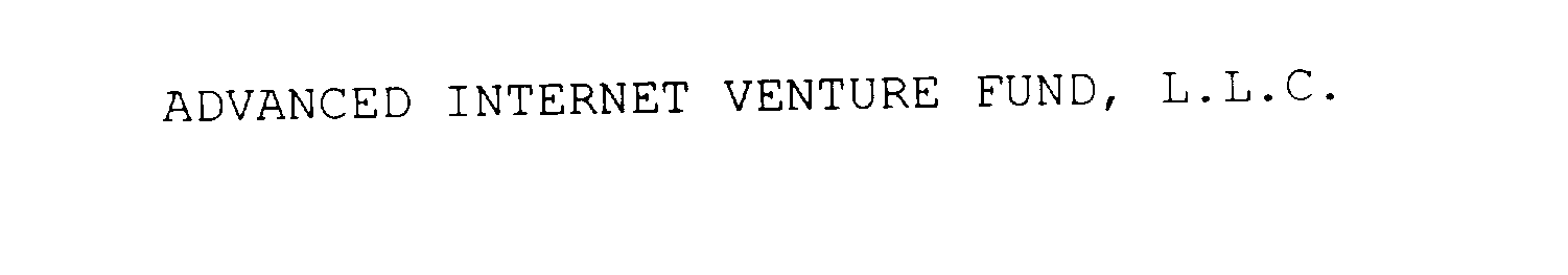 Trademark Logo ADVANCED INTERNET VENTURE FUND, L.L.C.