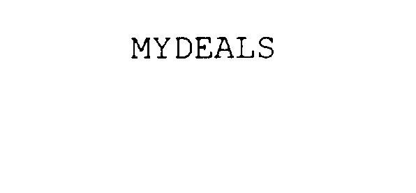 Trademark Logo MYDEALS