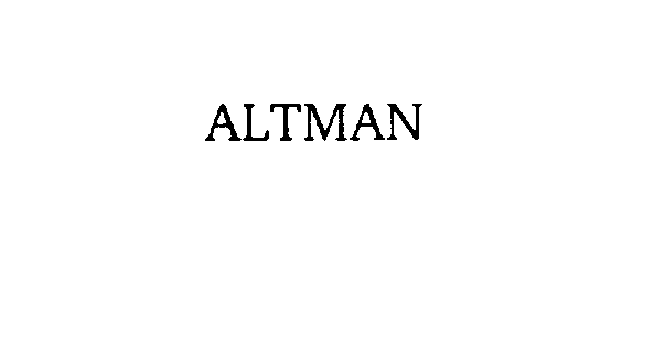  ALTMAN