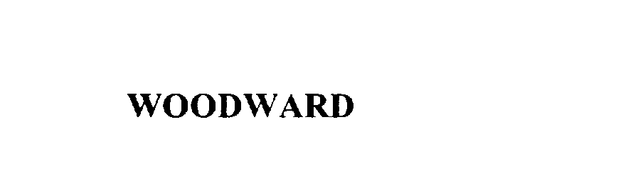 Trademark Logo WOODWARD
