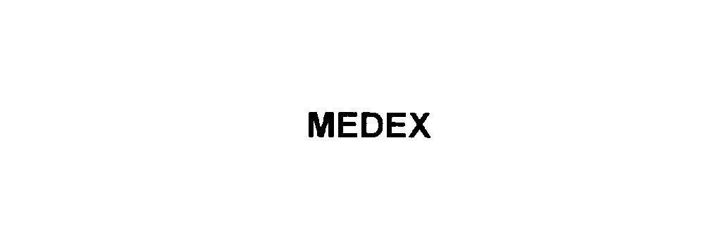 Trademark Logo MEDEX