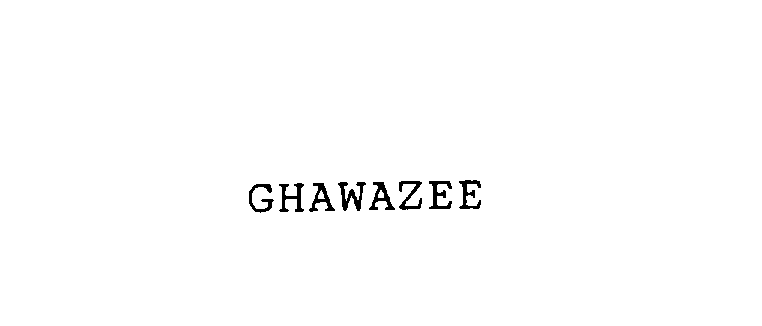  GHAWAZEE