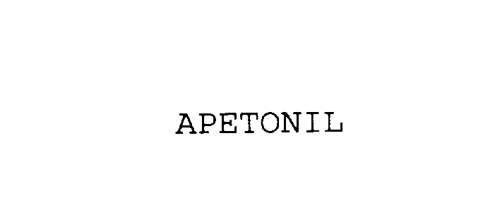  APETONIL