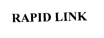 Trademark Logo RAPID LINK