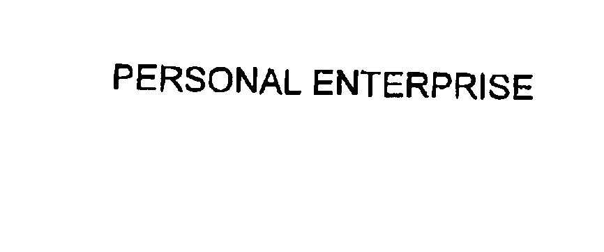  PERSONAL ENTERPRISE