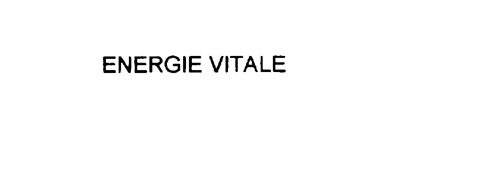  ENERGIE VITALE