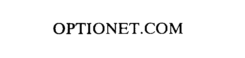 Trademark Logo OPTIONET.COM