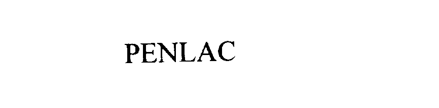 Trademark Logo PENLAC