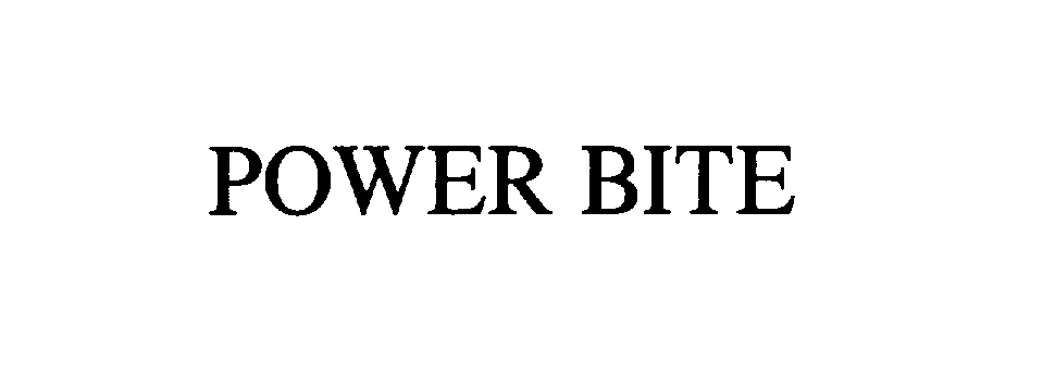 Trademark Logo POWER BITE