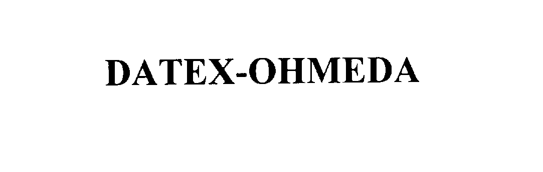 DATEX-OHMEDA