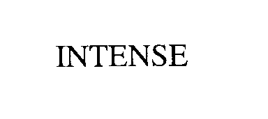 Trademark Logo INTENSE