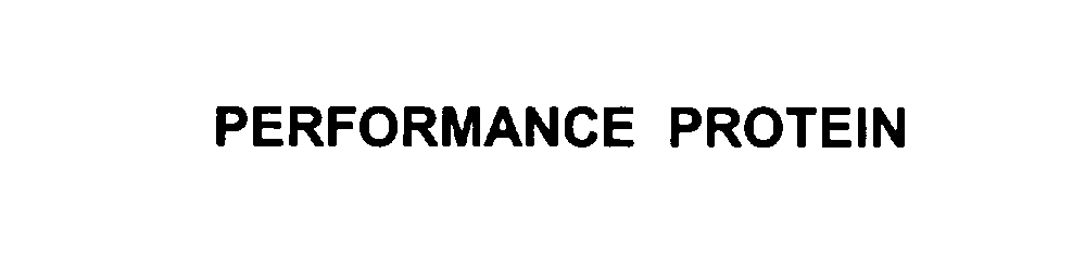  PERFORMANCE PROTEIN