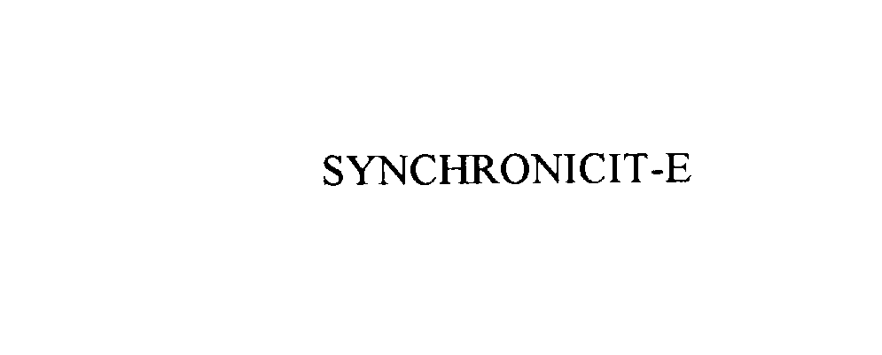  SYNCHRONICIT-E