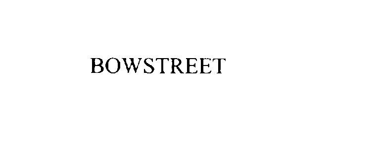  BOWSTREET