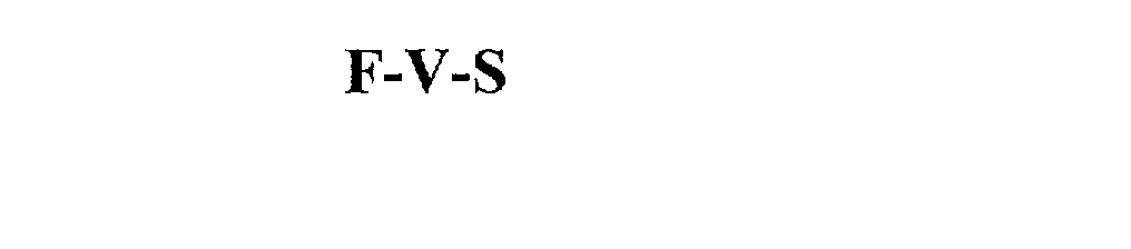 Trademark Logo F-V-S