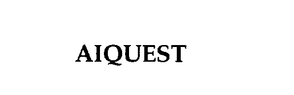 Trademark Logo AIQUEST