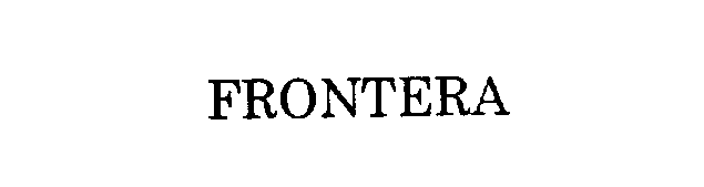  FRONTERA