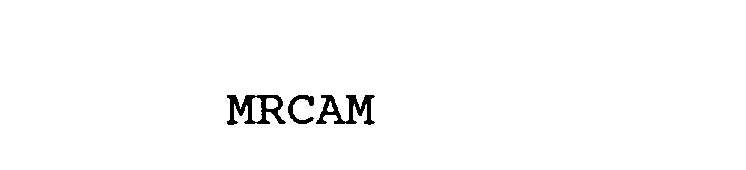 Trademark Logo MRCAM