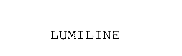 Trademark Logo LUMILINE
