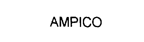 Trademark Logo AMPICO