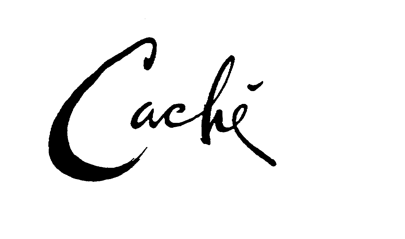 Trademark Logo CACHE