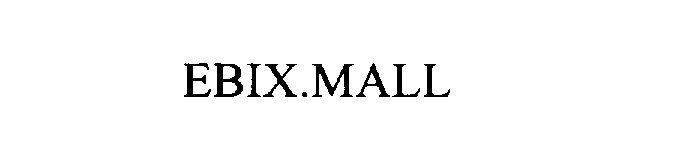 Trademark Logo EBIX.MALL