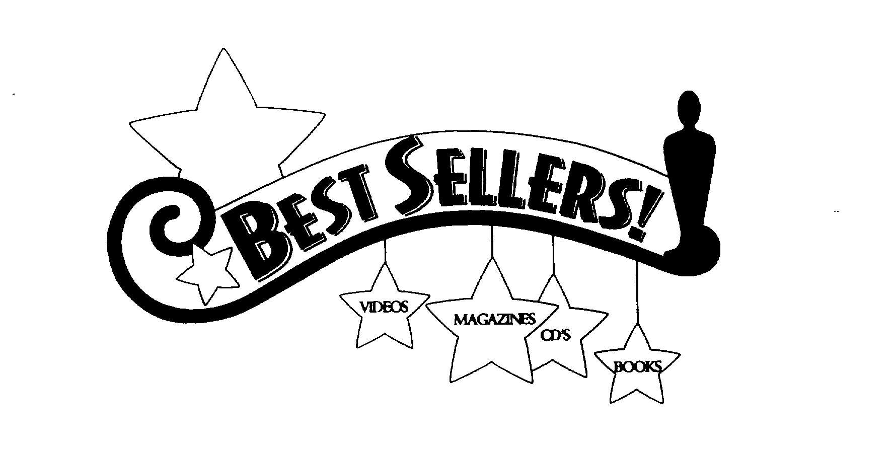 Trademark Logo BEST SELLERS! VIDEOS MAGAZINES CD'S BOOKS